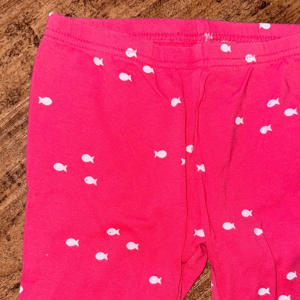 Mermaid Dreams Kids Pajamas Set - Pink and Fuchsia- 5t - Picture 4 of 4